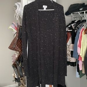 Black spotted cardigan